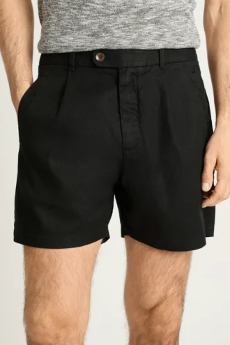 Pantalones cortos de lino Coastal para hombre