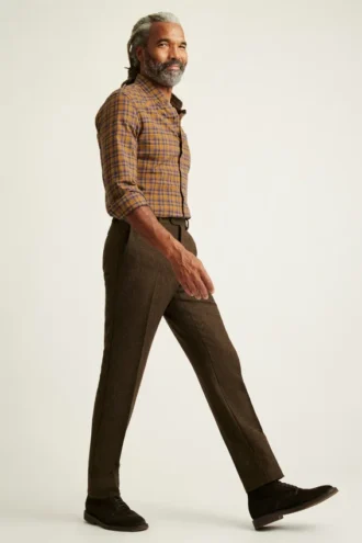 Pantalones de tweed británico Jetsetter