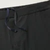 Pantalones de vestir de lana elástica italiana con cintura elástica