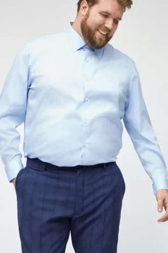 Pantalones de vestir de lana elástica | Tallas grandes