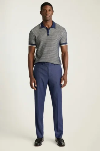 Pantalones de vestir de lana para hombre – Comodidad elástica para las cuatro estaciones