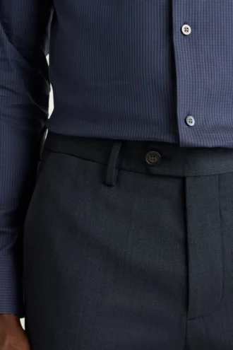 Pantalones de vestir de lana para hombre – Comodidad elástica para las cuatro estaciones