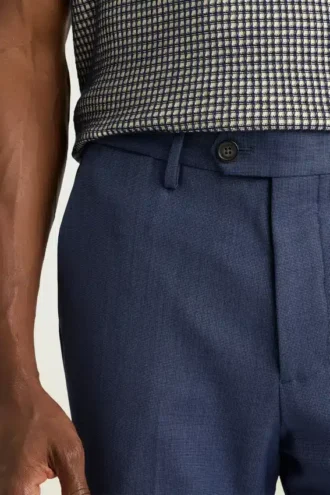 Pantalones de vestir de lana para hombre – Comodidad elástica para las cuatro estaciones