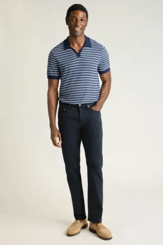 Pantalones italianos cepillados de 5 bolsillos