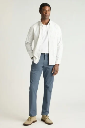 Pantalones italianos cepillados de 5 bolsillos