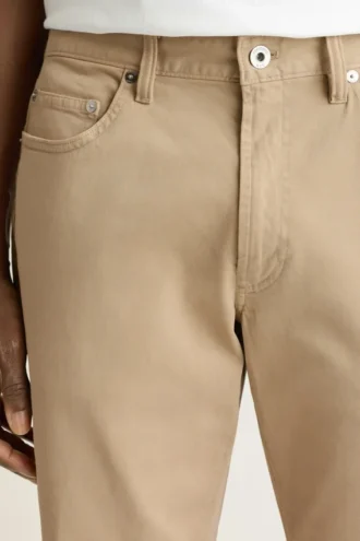 Pantalones italianos cepillados de 5 bolsillos