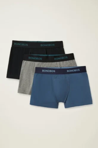 Paquete de 3 prendas íntimas supersuaves: calzoncillos y boxers Bonobos