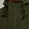Parka – Chaqueta parka de lana italiana para hombre
