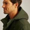 Parka – Chaqueta parka de lana italiana para hombre