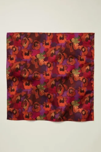 Pañuelo de bolsillo de algodón confeccionado con tela Liberty