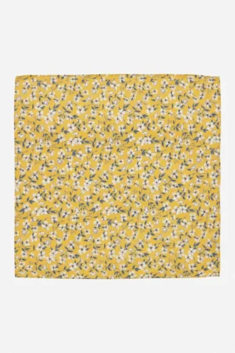 Pañuelo de bolsillo de algodón confeccionado con tela Liberty