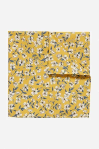 Pañuelo de bolsillo de algodón confeccionado con tela Liberty