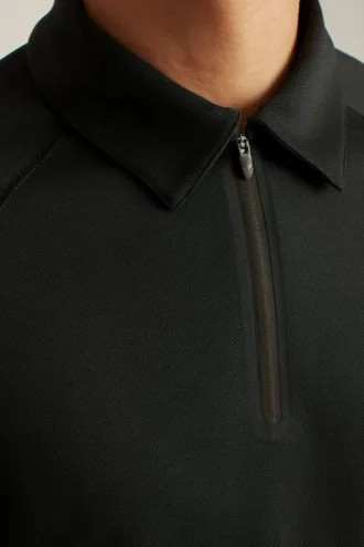 Polo de golf de manga larga Fall Ball