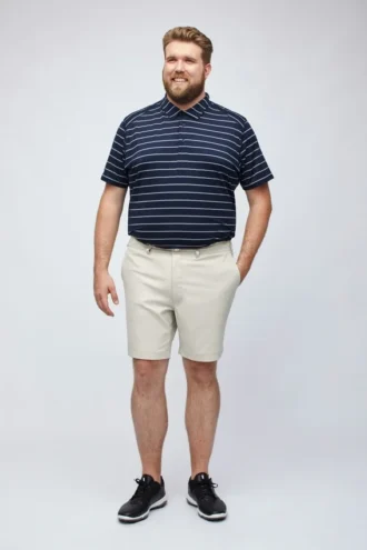 Polo de golf M-Flex en tallas grandes