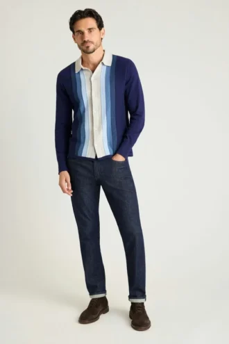 Polo de manga larga Hudson