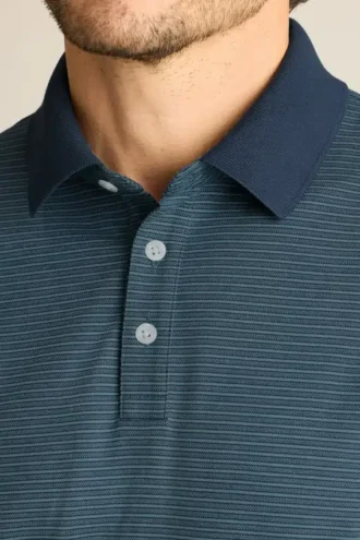 Polo de piqué elástico