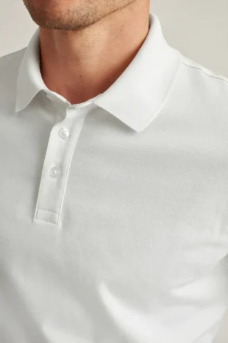 Polo de piqué elástico