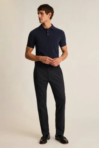 Polo de suéter de cachemira