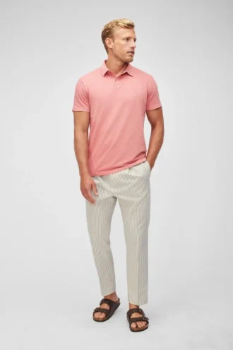 Polo teñido en prenda