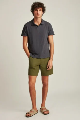 Polo teñido en prenda