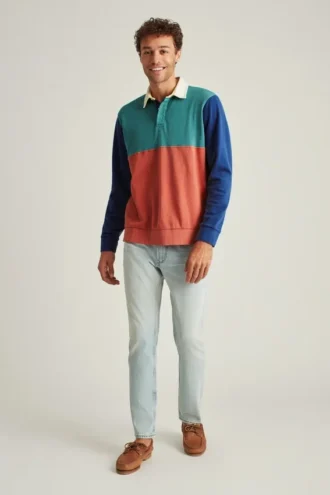 Rugby de felpa francesa ligera