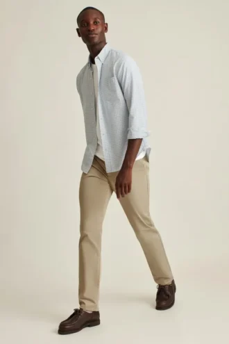 Stretch Washed Chino Pants: Pantalones chino entallados y Slim Fit