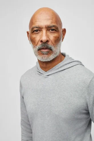 Sudadera con capucha de algodón y cachemira lavable