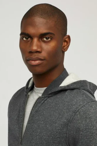 Sudadera con capucha de felpa cepillada