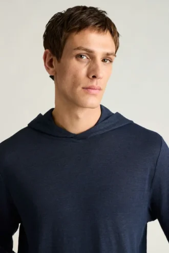 Sudadera con capucha de lino para hombre de Bonobos | Prenda ligera y fresca