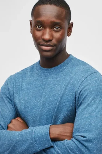 Sudadera con capucha de polar para hombre