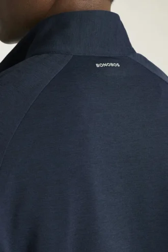 Sudadera con cremallera de un cuarto de hombre Fairgame ligera y de alto rendimiento