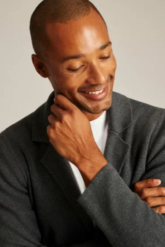 Sudadera tipo blazer