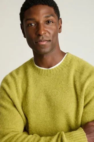 Suéter cepillado para hombre de Bonobos | Calidez ligera para combinar