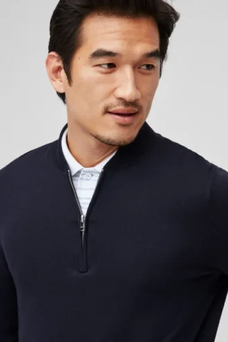 Suéter Clubhouse Golf con media cremallera