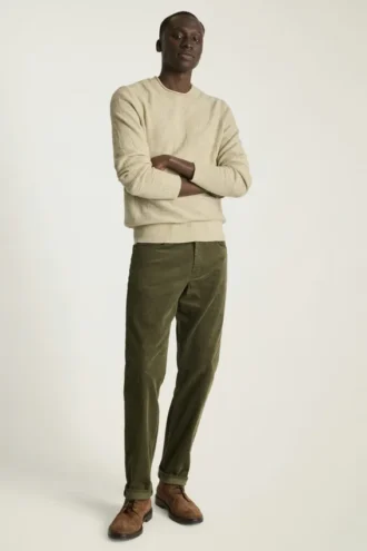 Suéter de cuello alto de merino | Elegante suéter de merino para clima frío