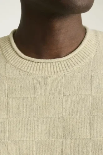 Suéter de cuello alto de merino | Elegante suéter de merino para clima frío