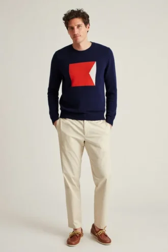 Suéter de cuello redondo de edición limitada