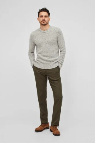 Suéter de cuello redondo Donegal