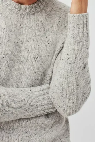 Suéter de cuello redondo Donegal