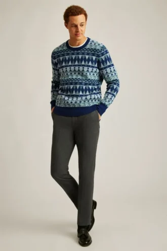 Suéter de cuello redondo Game Night