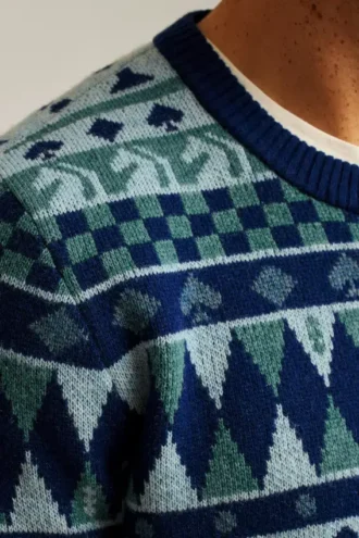 Suéter de cuello redondo Game Night