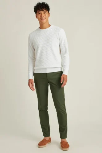 Suéter de cuello redondo Soft Air Novelty