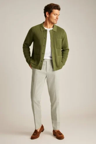 Suéter de punto de pescador