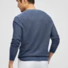 Suéter Henley de algodón ecológico