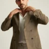 Unconstructed Double Breasted Blazer Jetsetter