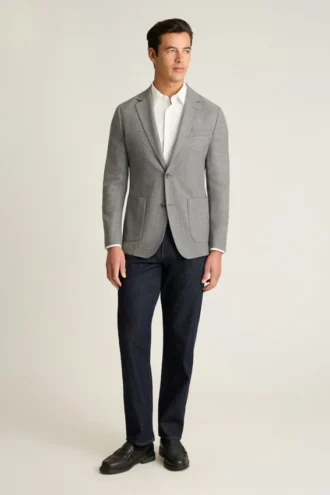 Unconstructed Italian Wool Blazer